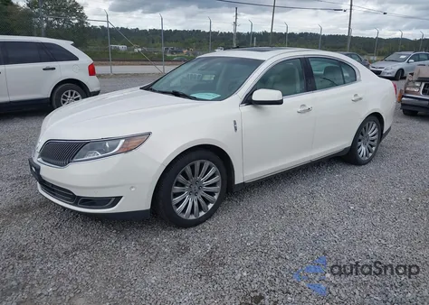 2013 Lincoln Mks из США, поврежденный, VIN 1LNHL9DK2DG612302